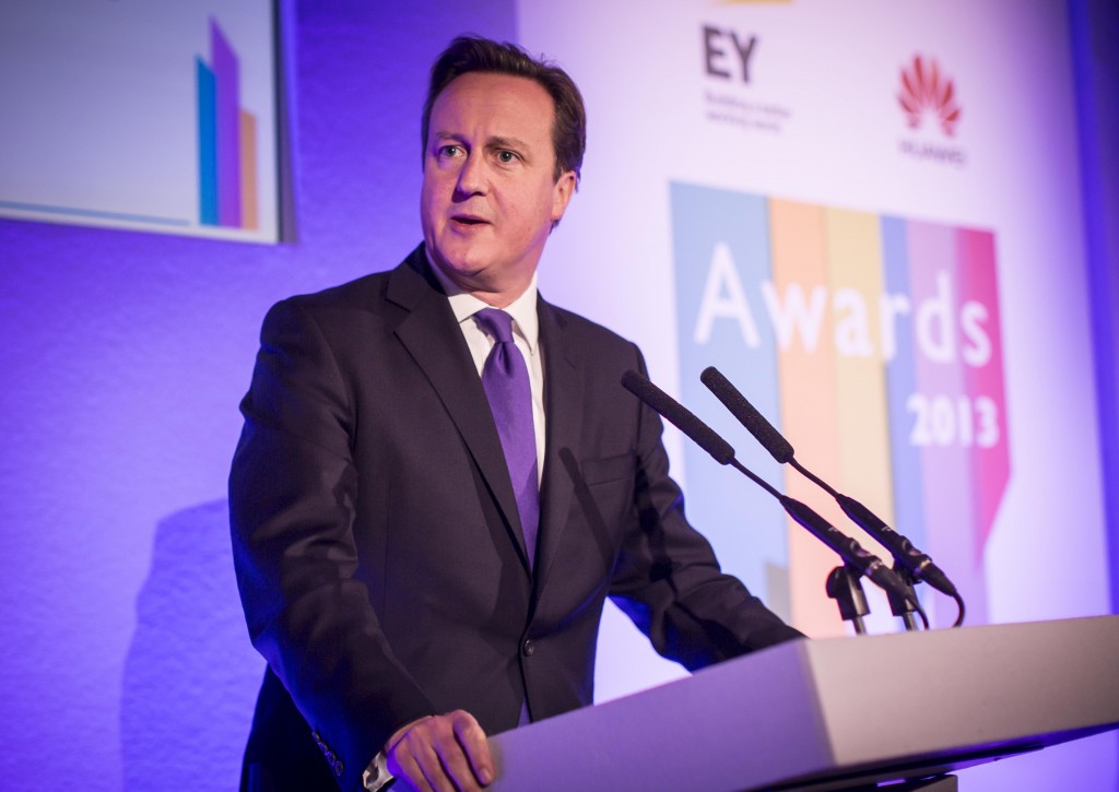 The Prime Minister at the Civil Service Awards 2013