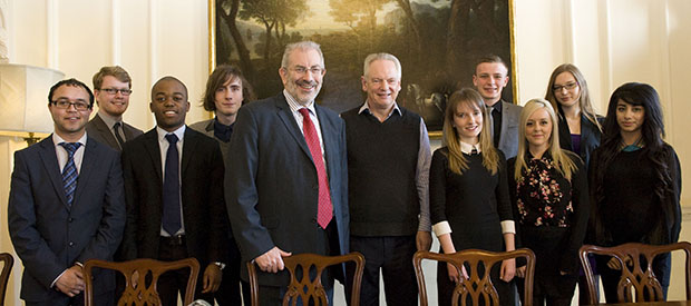 Francis Maude, Minister for Cabinet Office, and Sir Bob Kerslake meet Fast Track Apprentices