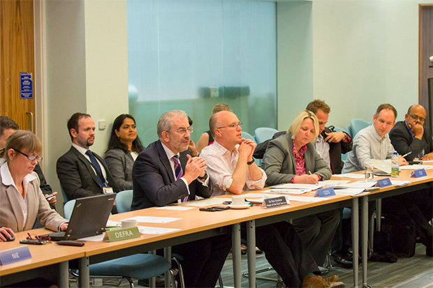 Sir Bob at the monthly Technology Leaders Network meeting